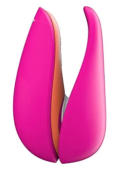 Ярко-розовый бесконтактный клиторальный стимулятор Womanizer Liberty