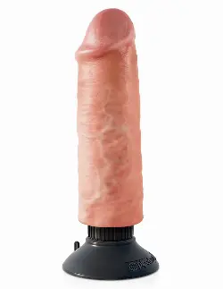 Вибромассажер-реалистик 6' Vibrating Cock - 17,8 см.