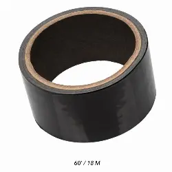 Черный скотч для связывания Bondage Tape - 18 м.