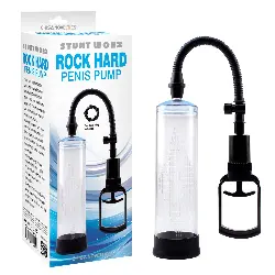 Прозрачная поршневая помпа Rock Hard Penis Pump