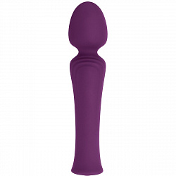 Фиолетовый жезловый вибромассажер My Secret Wand - 17 см. для интимных зон
