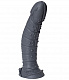 Серый фаллоимитатор 'Рыцарь' - 35 см.